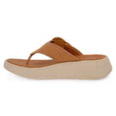 FitFlop Žabky hnědé 39 EU F Mode Buckle Canvas