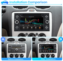 Hizpo CD/DVD GPS navigace Autorádio s kamerou pro Ford - Focus S-Max Mondeo Galaxy C-Max Ford Transit Autorádio Wince CD DVD GPS Navigace Ford