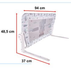 Aga Bezpečnostní zábrana k posteli 90 cm slon