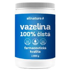 Allnature Vazelína 100% čistá farmaceutická kvalita, 1000 g