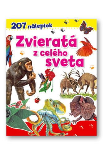 Zvieratá z celého sveta - 207 nálepiek