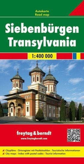 Freytag & Berndt AK 0907 Sedmihradsko Transylvania 1:400 000 / automapa