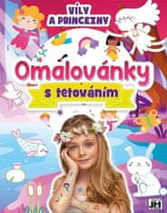 Omalovánky s tetováním Víly a princezny