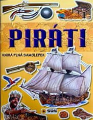 Piráti - kniha plná samolepek