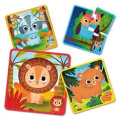 Lisciani MONTESSORI BABY TOUCH - Puzzle