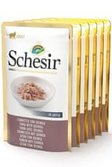 Schesir Cat kapsa Adult Monoprot. tuňák/quinoa 6X85g