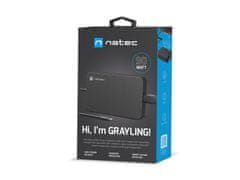 Natec Nabíječka GRAYLING 90W USB-C pro notebooky, tablety, smartphony