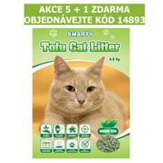 Smarty Tofu Cat Litter Green Tea podestýlka 6 l