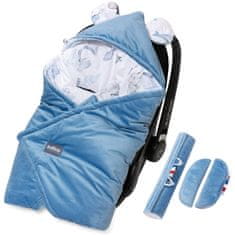 Bellochi Universal Baby Cover Set for Baby Country a AutoSitz Children's Wing Cover Sack a včetně např. Vhodné pro Maxi -cosi, Římané, Cybex - Jambo