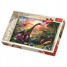 Trefl Puzzle 100 ks. - Svět dinosaurů - 16277