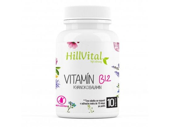 Hillvital Vitamín B12, 60 kapslí