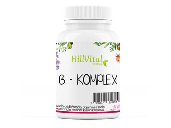 Hillvital Multivitamín B-komplex, 100 kapslí