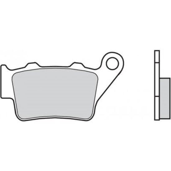 Brembo Zadní brzdové destičky Brembo Husqvarna 125 WR E 1994 - 2005 směs SP