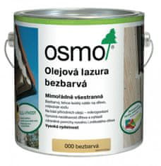 OSMO 000 OSMO olejová lazura bezbarvá 2,5 l