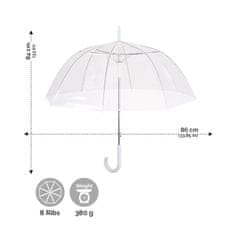 Perletti Automatický deštník BASIC Transparent, 12063