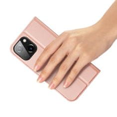 Dux Ducis Skin knížkové pouzdro na iPhone 15 6.1" Pink