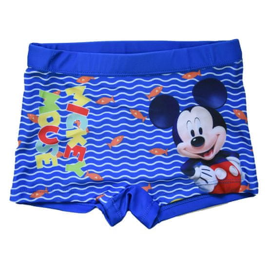 Eplusm Chlapecké plavky boxerky "Mickey Mouse" modrá