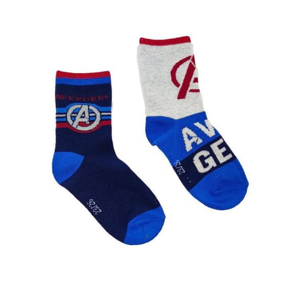 Eplusm Chlapecké vysoké ponožky Avengers 2 ks