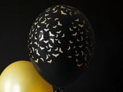 PartyDeco Latexové balóny Netopýr 12" - 50 ks