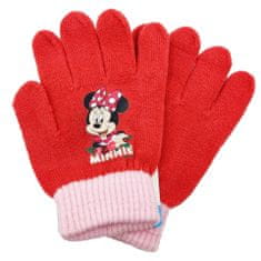 SETINO Dívčí rukavice "Minnie Mouse" - červená - 12x16 cm