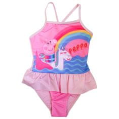 SETINO Dívčí jednodílné plavky "Prasátko Peppa" světle růžová 110–116 / 5–6 roků Růžová