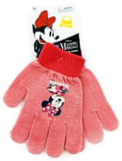 SETINO Dívčí rukavice "Minnie Mouse" - růžová - 12x16 cm