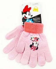 SETINO Dívčí rukavice "Minnie Mouse" - světle růžová - 12x16 cm