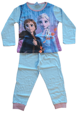 SETINO Dívčí bavlněné pyžamo Ledové království II 98 / 2–3 roky Modrá