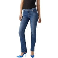 Vero Moda Dámské džíny VMDAF Straight Fit 10284790 Medium Blue Denim (Velikost 31/34)