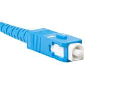 Lanberg optický patch cord SM SC/UPC-SC/UPC simplex 10m LSZH G657A1 průměr 3mm, barva žlutá