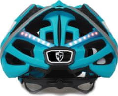 4DAVE SAFE-TEC Chytrá Bluetooth helma/ Repro/ TYR 2 Turquoise XL