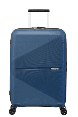 American Tourister Cestovní kufr Airconic Spinner 67cm Modrá Půlnoční námořní