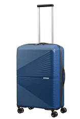 American Tourister Cestovní kufr Airconic Spinner 67cm Modrá Půlnoční námořní