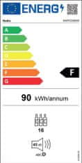 Nedis chladicí box-lednička/ objem 30 litrů/ skleněný kryt/ kompresorové chlazení/ nastavitelná teplota 0-16 °C/ šedý