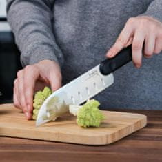 Nůž Santoku - Black / Trebonn