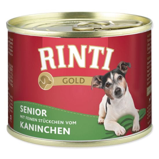 Finnern Konzerva RINTI Gold Senior králík 185 g