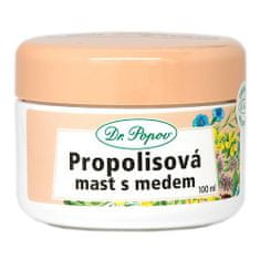 Dr. Popov Propolisová mast s medem, 100 ml Dr. Popov