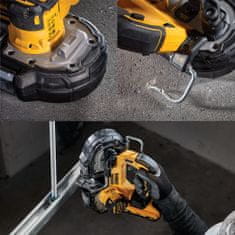 DeWalt Pásová pila 18V 2x4Ah DCS377M2