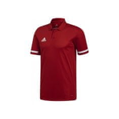 Adidas Tričko na trenínk červené S Team 19