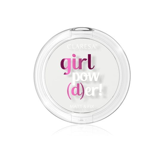 Claresa CLARESA GIRL POW(D)ER! PRÁŠEK 00 TRANSPARENT 12G