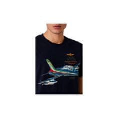 Aeronautica Militare Tričko tmavomodré XXL TS2080J53808347