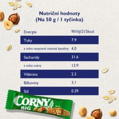 Corny BIG cereální tyčinka lískový oříšek 24 x 50 g