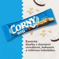 Corny BIG cereální tyčinka kokos v mléčné čokoládě 24 x 50 g