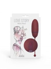 Lola Games Lola Games Love Story Mata Hari wine red Vibrační vajíčko na dálkové ovládání