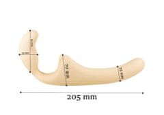 Lola Games Dildo Lola Games Flexible strapless strap-on Natural Temptation Beige