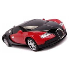 KIK RC auto Bugatti Veyron RC 1:24 červené