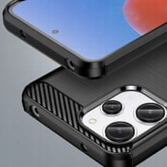 Tech-protect Carbon kryt na Xiaomi Redmi 12, černý