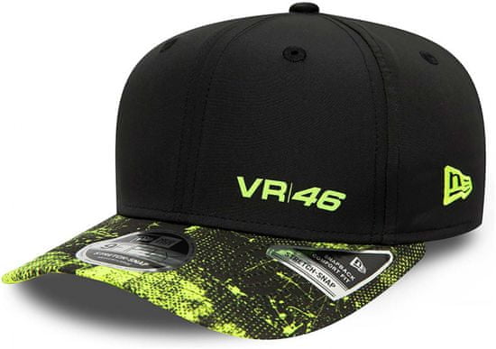 VR46 kšiltovka NEW ERA AOP 9Fifty černo-žluto-zelená