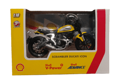 INTEREST Model motorky 1:18 Ducati Scrambler icon.