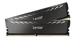 Lexar THOR DDR4 16GB (kit 2x8GB) UDIMM 3200MHz CL16 XMP 2.0 - Heatsink, černá